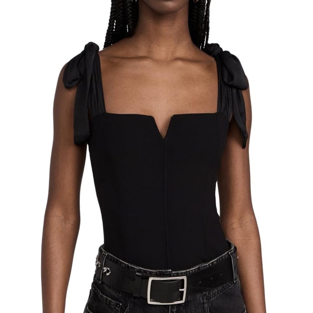 Free People Women's Lola Thong Bodysuit Medium